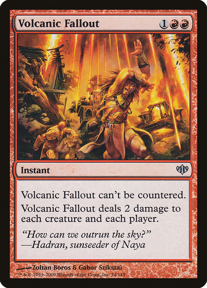 Volcanic Fallout [Conflux] | Galaxy Games LLC