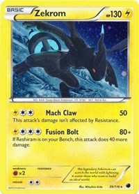 Zekrom (39/116) (Cosmos Holo) [Black & White: Plasma Freeze] | Galaxy Games LLC