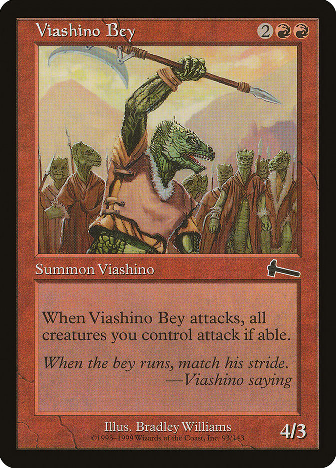 Viashino Bey [Urza's Legacy] | Galaxy Games LLC