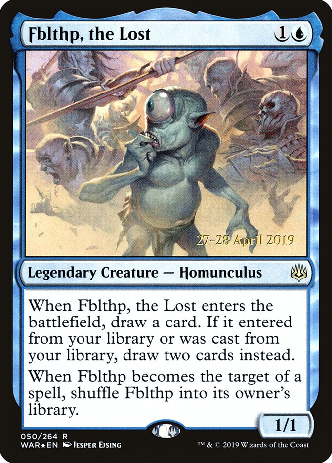 Fblthp, the Lost [War of the Spark Prerelease Promos] | Galaxy Games LLC