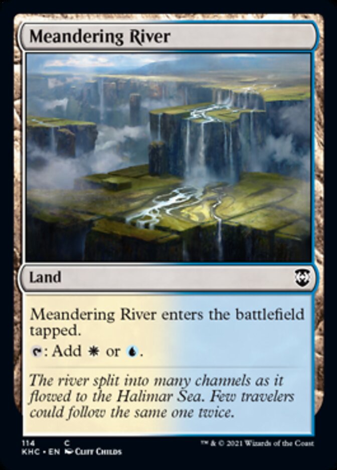 Meandering River [Kaldheim Commander] | Galaxy Games LLC