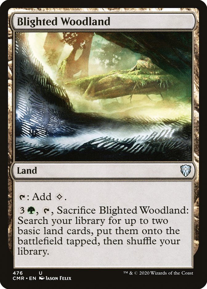 Blighted Woodland [Commander Legends] | Galaxy Games LLC