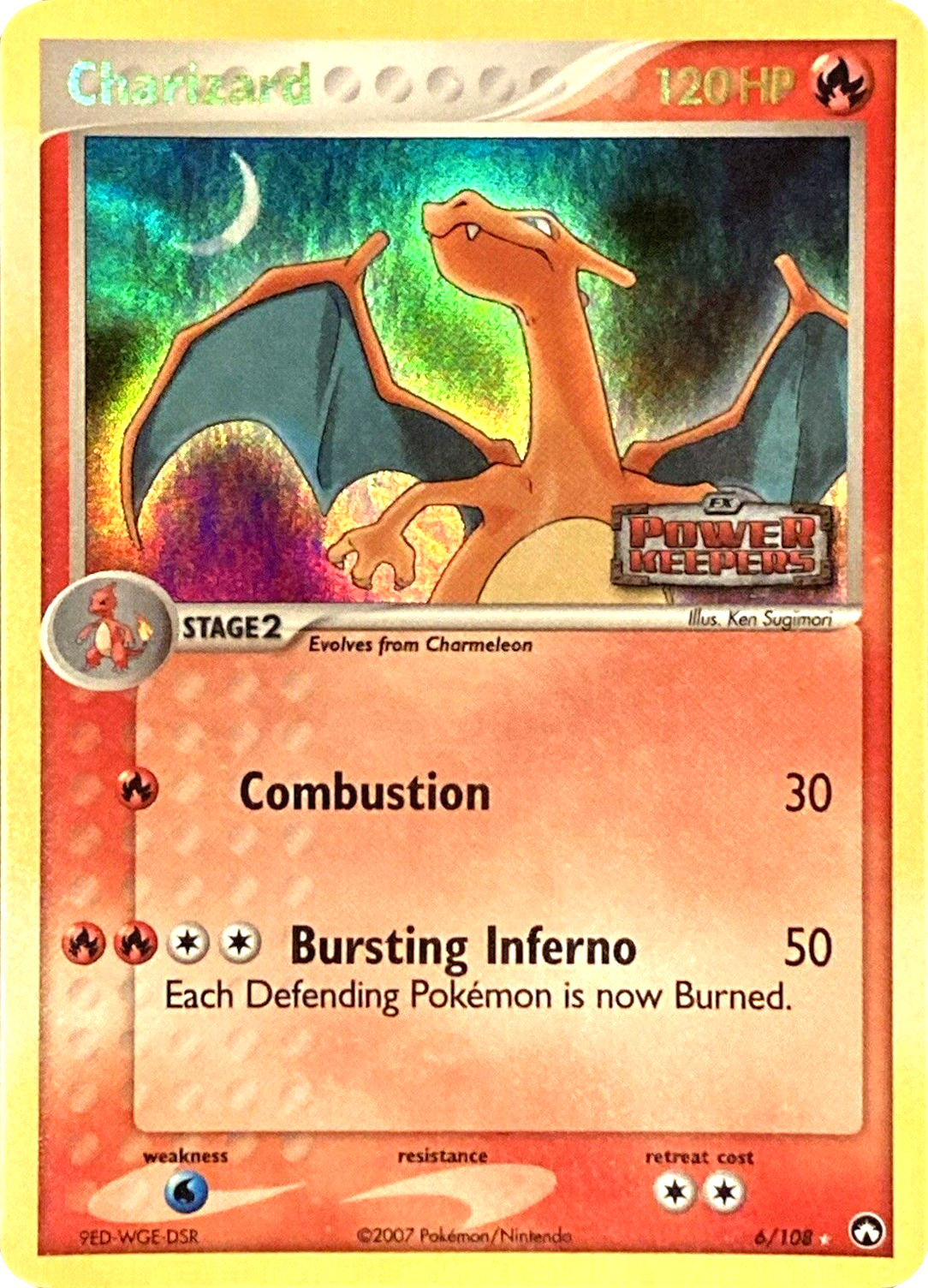 Charizard (6/108) (Stamped) [EX: Power Keepers] | Galaxy Games LLC