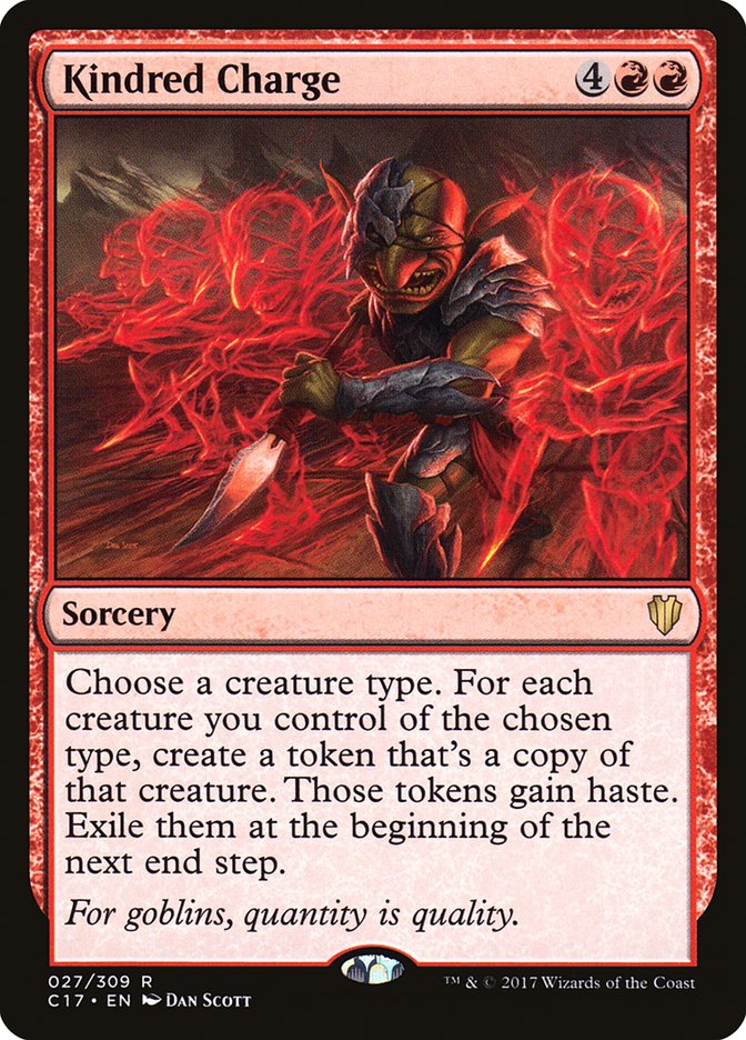 Kindred Charge [Commander 2017] | Galaxy Games LLC