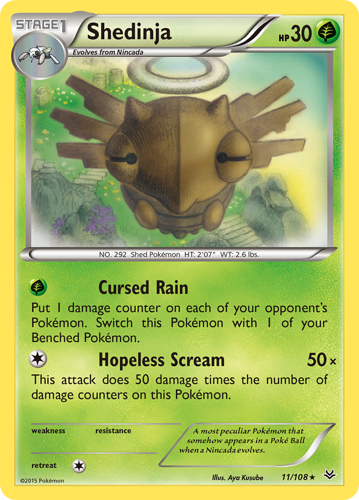 Shedinja (11/108) [XY: Roaring Skies] | Galaxy Games LLC