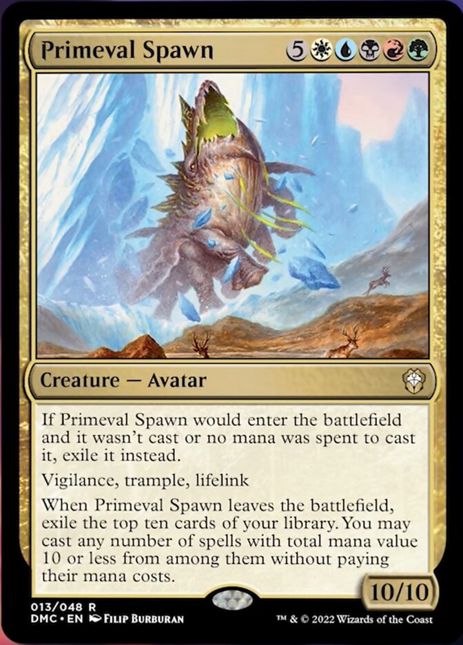 Primeval Spawn [Dominaria United Commander] | Galaxy Games LLC