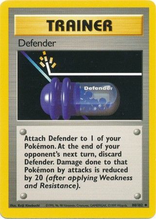 Defender (80/102) [Base Set Unlimited] | Galaxy Games LLC