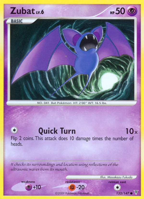 Zubat (133/147) [Platinum: Supreme Victors] | Galaxy Games LLC