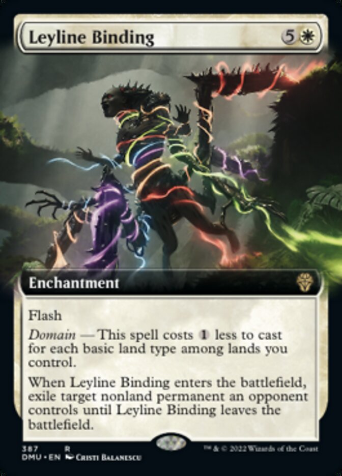 Leyline Binding (Extended Art) [Dominaria United] | Galaxy Games LLC