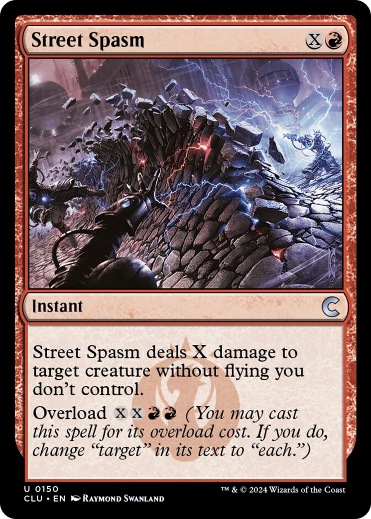 Street Spasm [Ravnica: Clue Edition] | Galaxy Games LLC