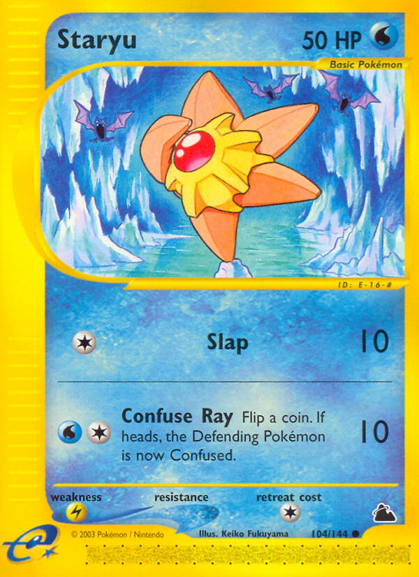 Staryu (104/144) [Skyridge] | Galaxy Games LLC