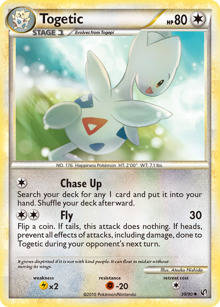 Togetic (39/90) [HeartGold & SoulSilver: Undaunted] | Galaxy Games LLC