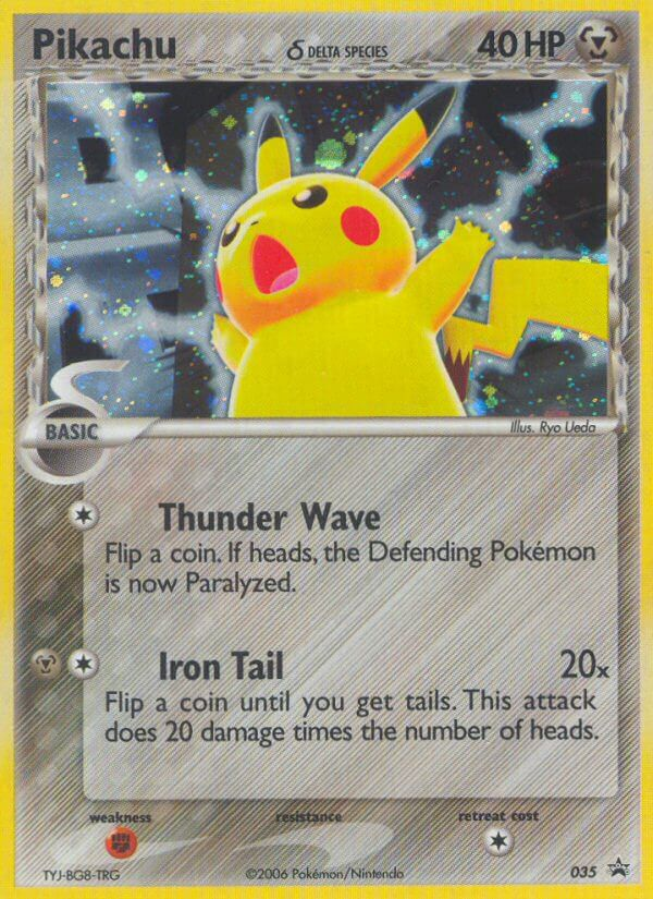 Pikachu (035) (Delta Species) [Nintendo: Black Star Promos] | Galaxy Games LLC