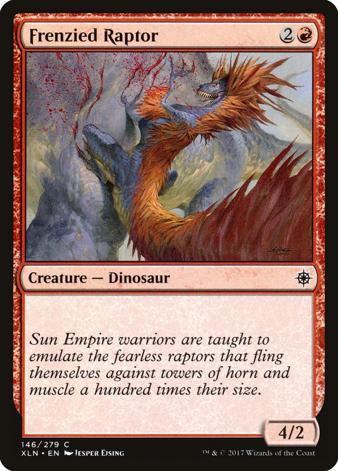 Frenzied Raptor [Ixalan] | Galaxy Games LLC