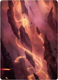 Mountain 1 Art Card [Zendikar Rising Art Series] | Galaxy Games LLC