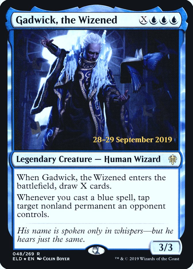 Gadwick, the Wizened [Throne of Eldraine Prerelease Promos] | Galaxy Games LLC