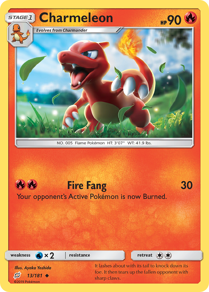 Charmeleon (13/181) [Sun & Moon: Team Up] | Galaxy Games LLC