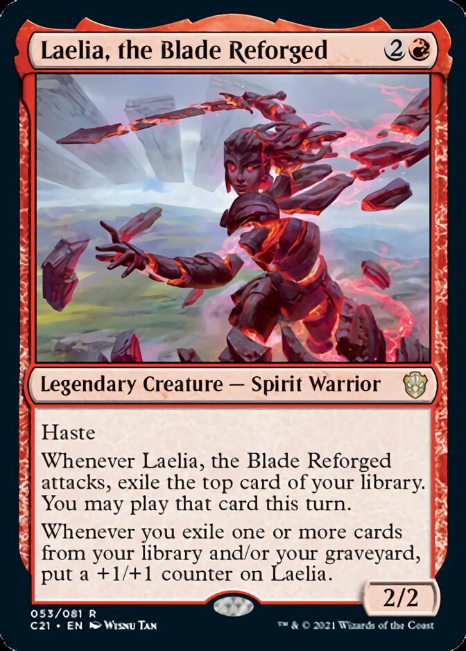 Laelia, the Blade Reforged [Commander 2021] | Galaxy Games LLC