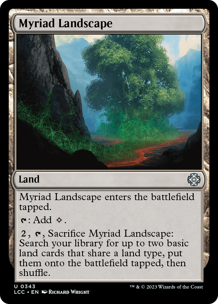 Myriad Landscape [The Lost Caverns of Ixalan Commander] | Galaxy Games LLC