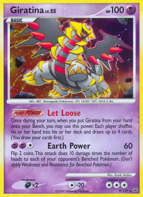 Giratina (9/127) [Platinum: Base Set] | Galaxy Games LLC