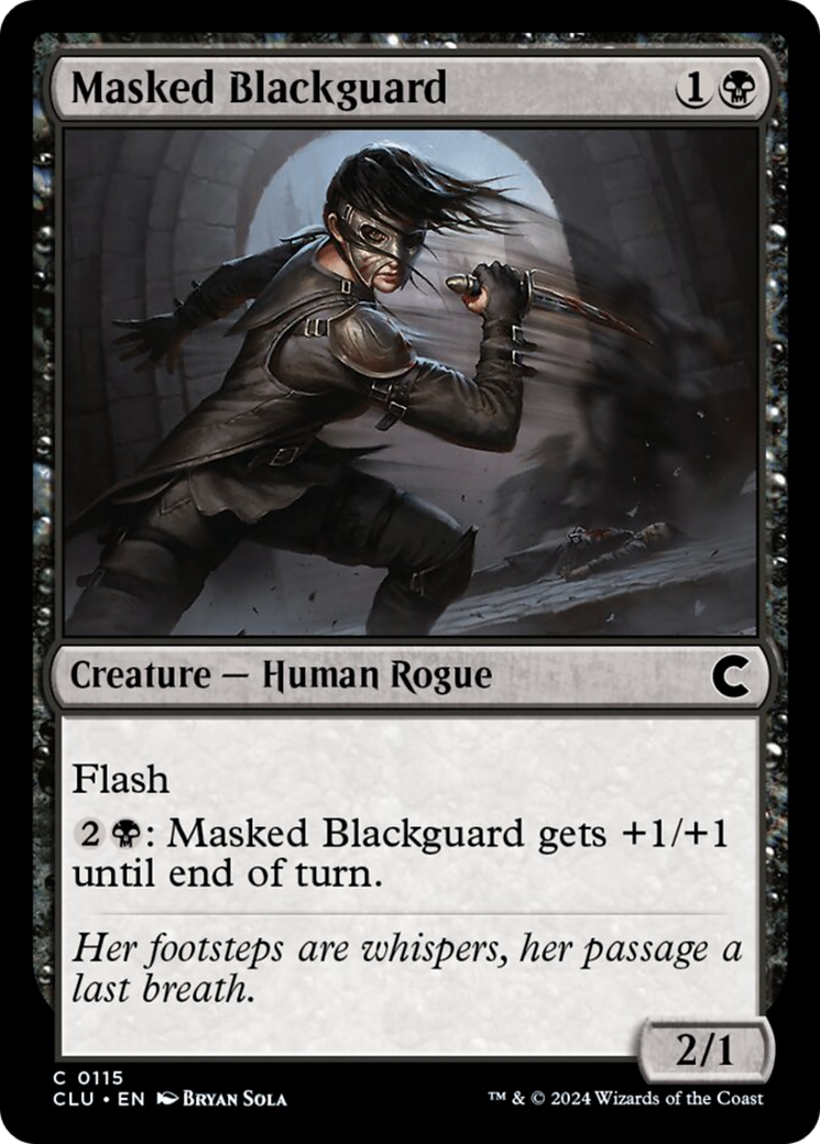 Masked Blackguard [Ravnica: Clue Edition] | Galaxy Games LLC