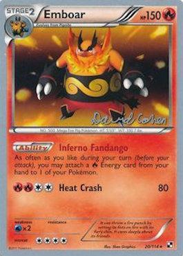 Emboar (20/114) (Twinboar - David Cohen) [World Championships 2011] | Galaxy Games LLC