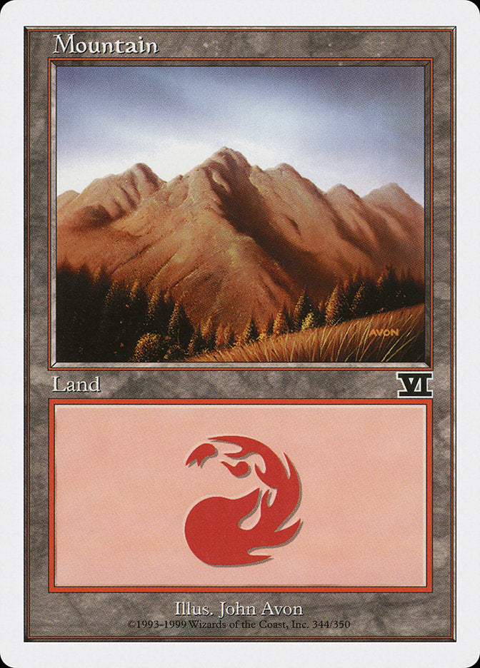 Mountain (344) [Classic Sixth Edition] | Galaxy Games LLC