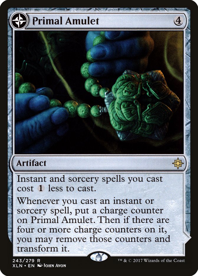 Primal Amulet // Primal Wellspring [Ixalan] | Galaxy Games LLC