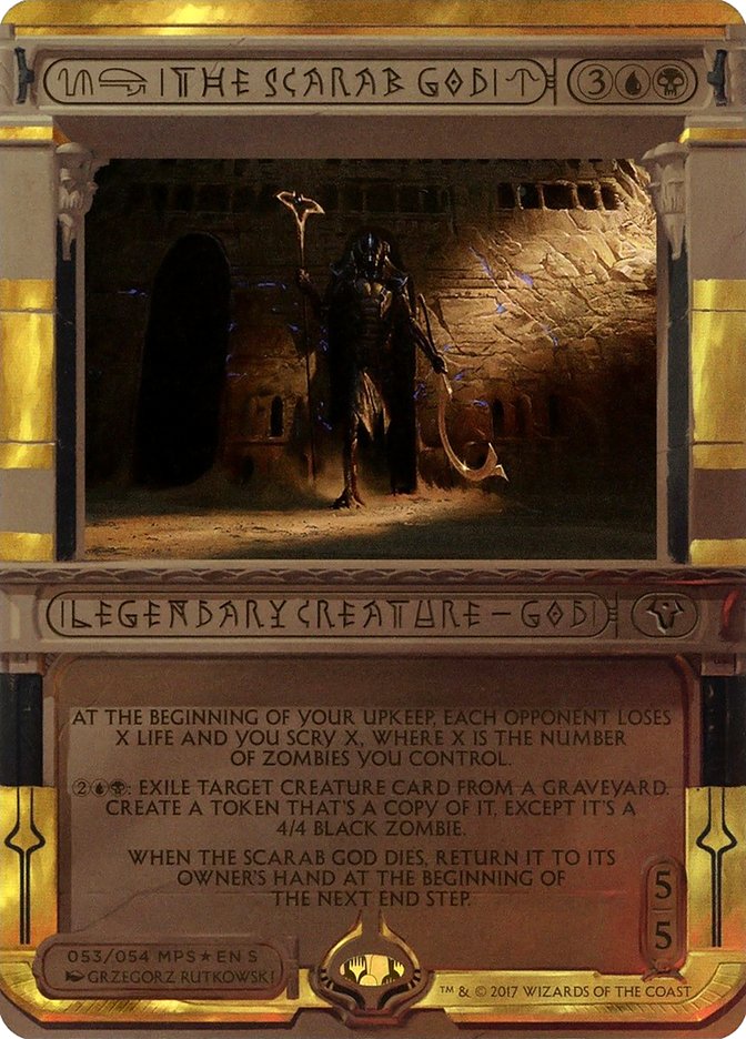The Scarab God (Invocation) [Amonkhet Invocations] | Galaxy Games LLC