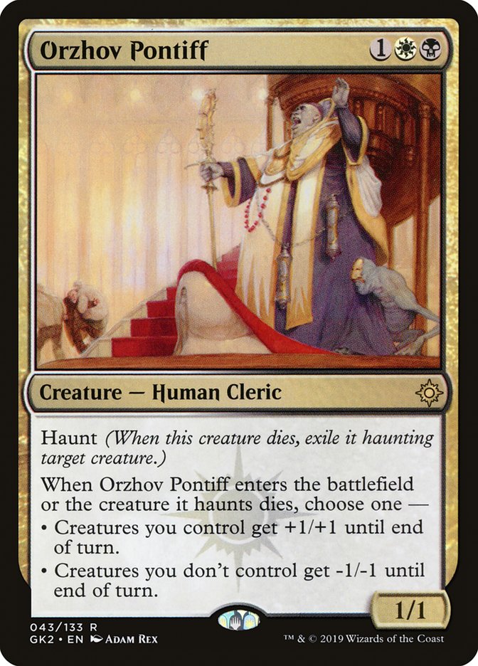 Orzhov Pontiff [Ravnica Allegiance Guild Kit] | Galaxy Games LLC