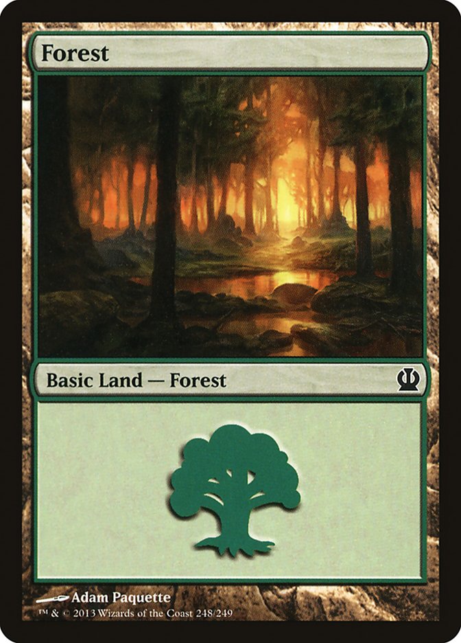 Forest (248) [Theros] | Galaxy Games LLC