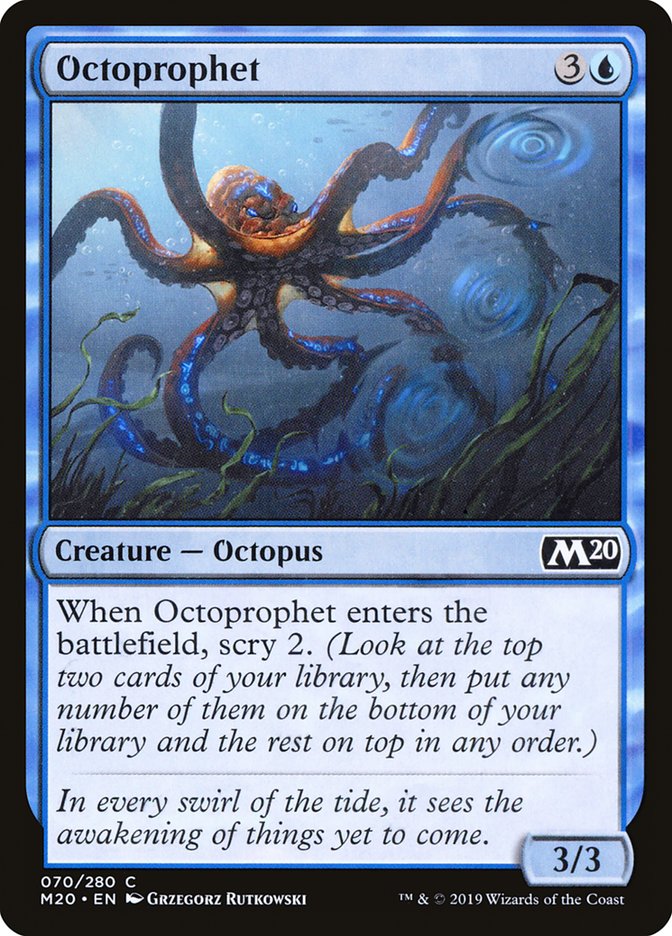 Octoprophet [Core Set 2020] | Galaxy Games LLC