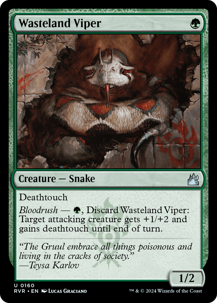 Wasteland Viper [Ravnica Remastered] | Galaxy Games LLC