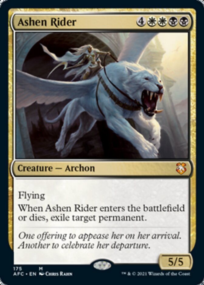 Ashen Rider [Dungeons & Dragons: Adventures in the Forgotten Realms Commander] | Galaxy Games LLC