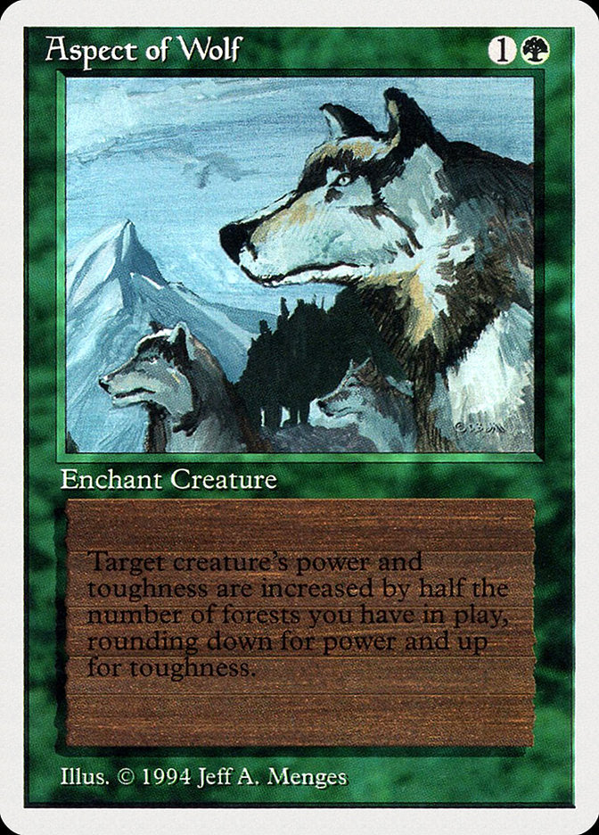 Aspect of Wolf [Summer Magic / Edgar] | Galaxy Games LLC