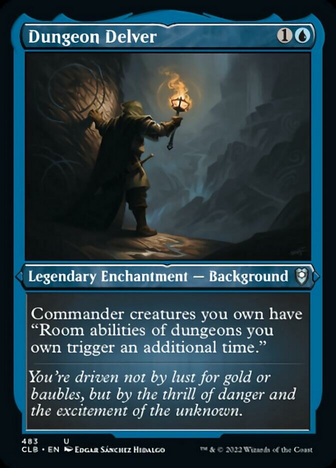 Dungeon Delver (Foil Etched) [Commander Legends: Battle for Baldur's Gate] | Galaxy Games LLC