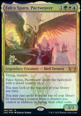 Falco Spara, Pactweaver [Streets of New Capenna Prerelease Promos] | Galaxy Games LLC