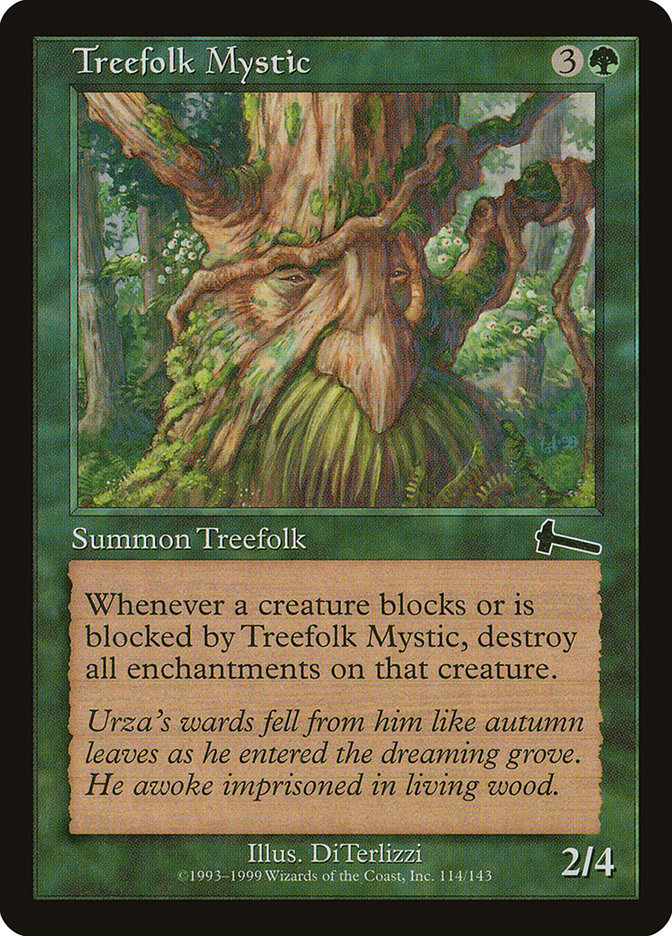 Treefolk Mystic [Urza's Legacy] | Galaxy Games LLC