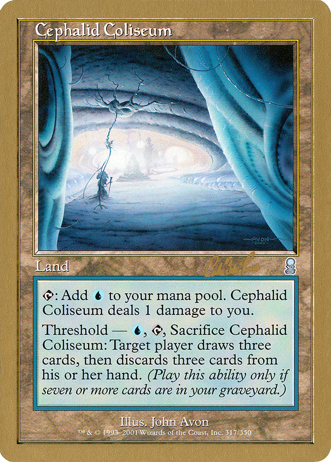 Cephalid Coliseum (Carlos Romao) [World Championship Decks 2002] | Galaxy Games LLC