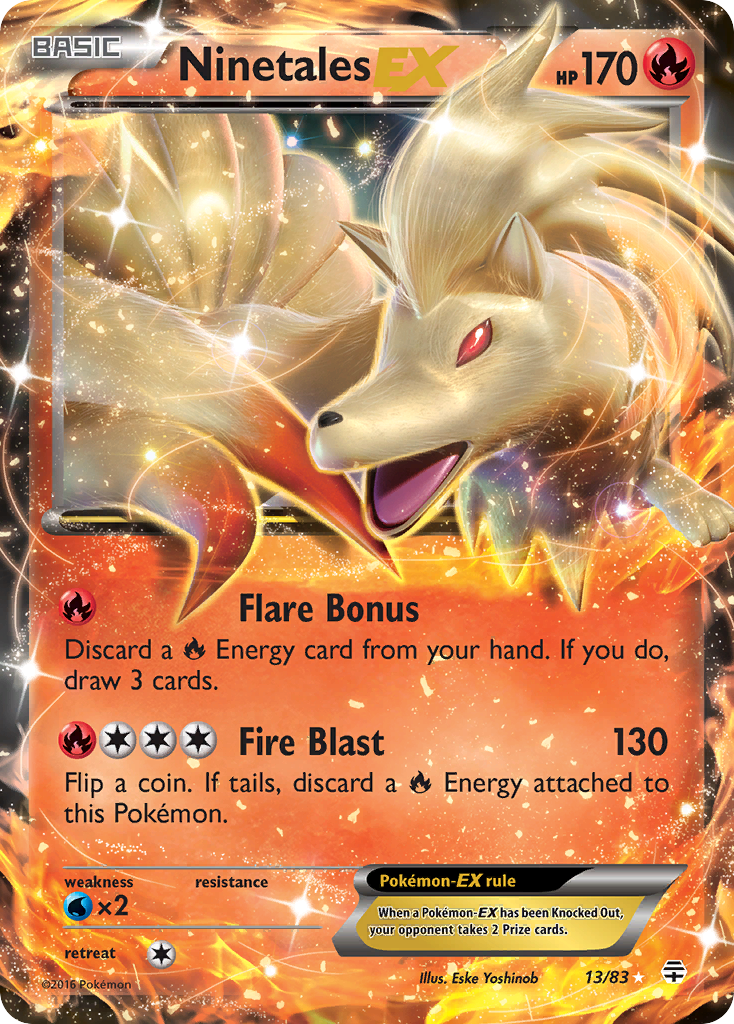 Ninetales EX (13/83) [XY: Generations] | Galaxy Games LLC