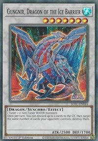 Gungnir, Dragon of the Ice Barrier [SDFC-EN044] Super Rare | Galaxy Games LLC