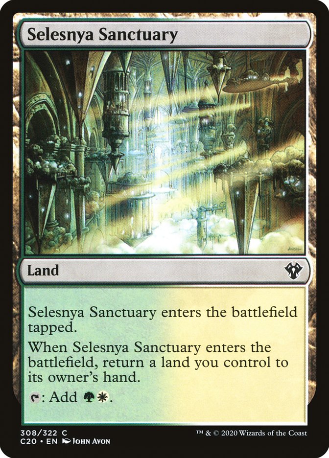 Selesnya Sanctuary [Commander 2020] | Galaxy Games LLC
