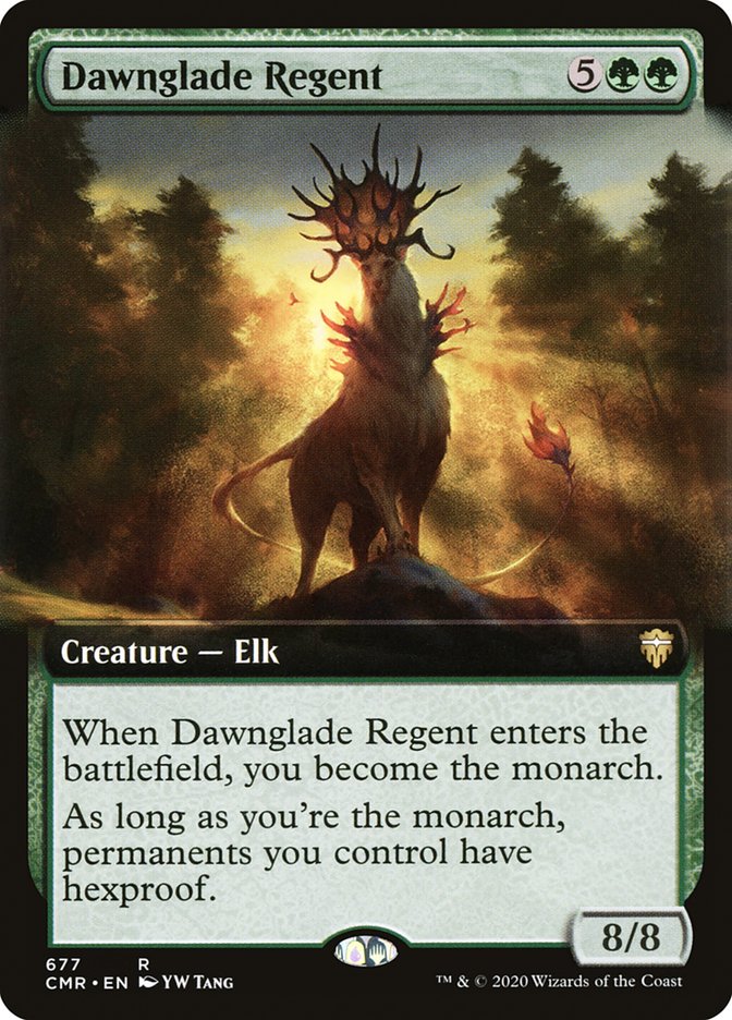 Dawnglade Regent (Extended Art) [Commander Legends] | Galaxy Games LLC