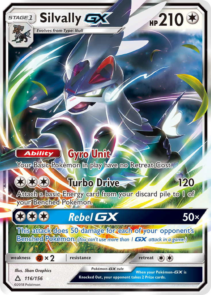 Silvally GX (116/156) [Sun & Moon: Ultra Prism] | Galaxy Games LLC