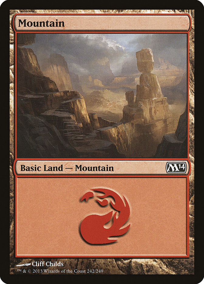 Mountain (242) [Magic 2014] | Galaxy Games LLC