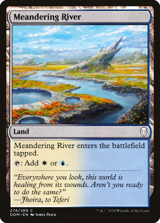 Meandering River [Dominaria] | Galaxy Games LLC