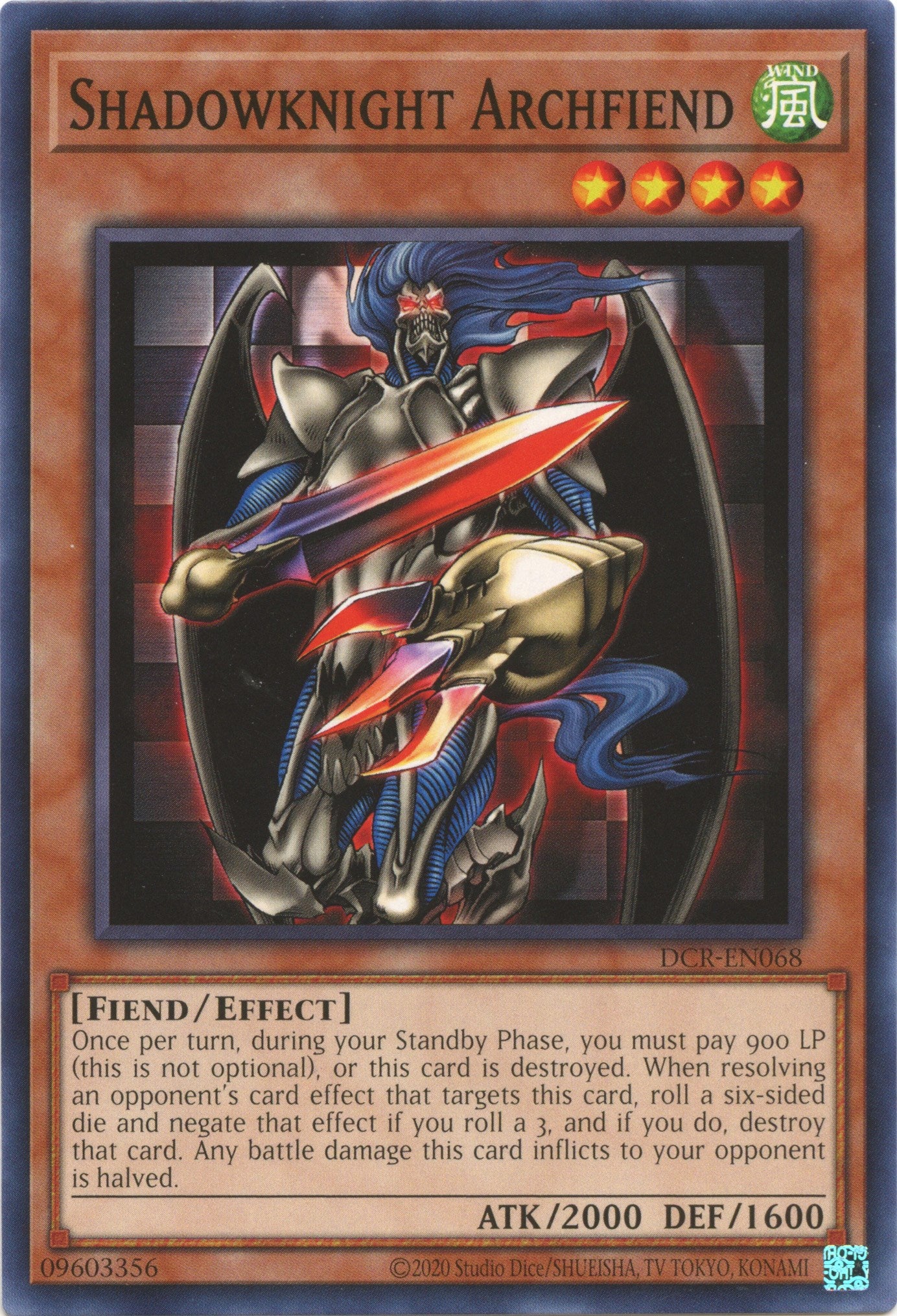 Shadowknight Archfiend (25th Anniversary) [DCR-EN068] Common | Galaxy Games LLC