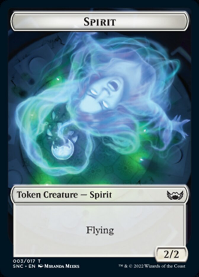 Spirit Token [Streets of New Capenna Tokens] | Galaxy Games LLC