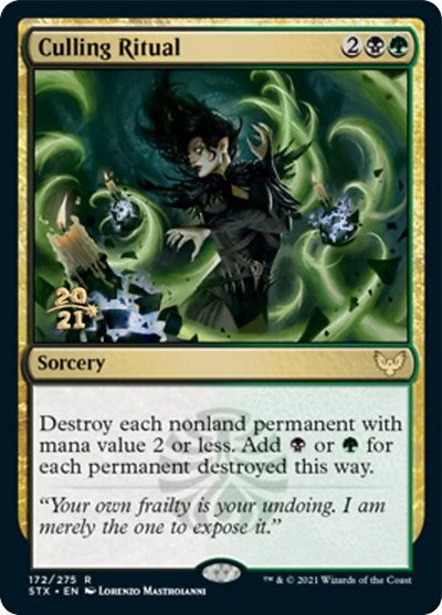 Culling Ritual [Strixhaven: School of Mages Prerelease Promos] | Galaxy Games LLC