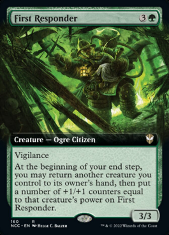 First Responder (Extended Art) [Streets of New Capenna Commander] | Galaxy Games LLC